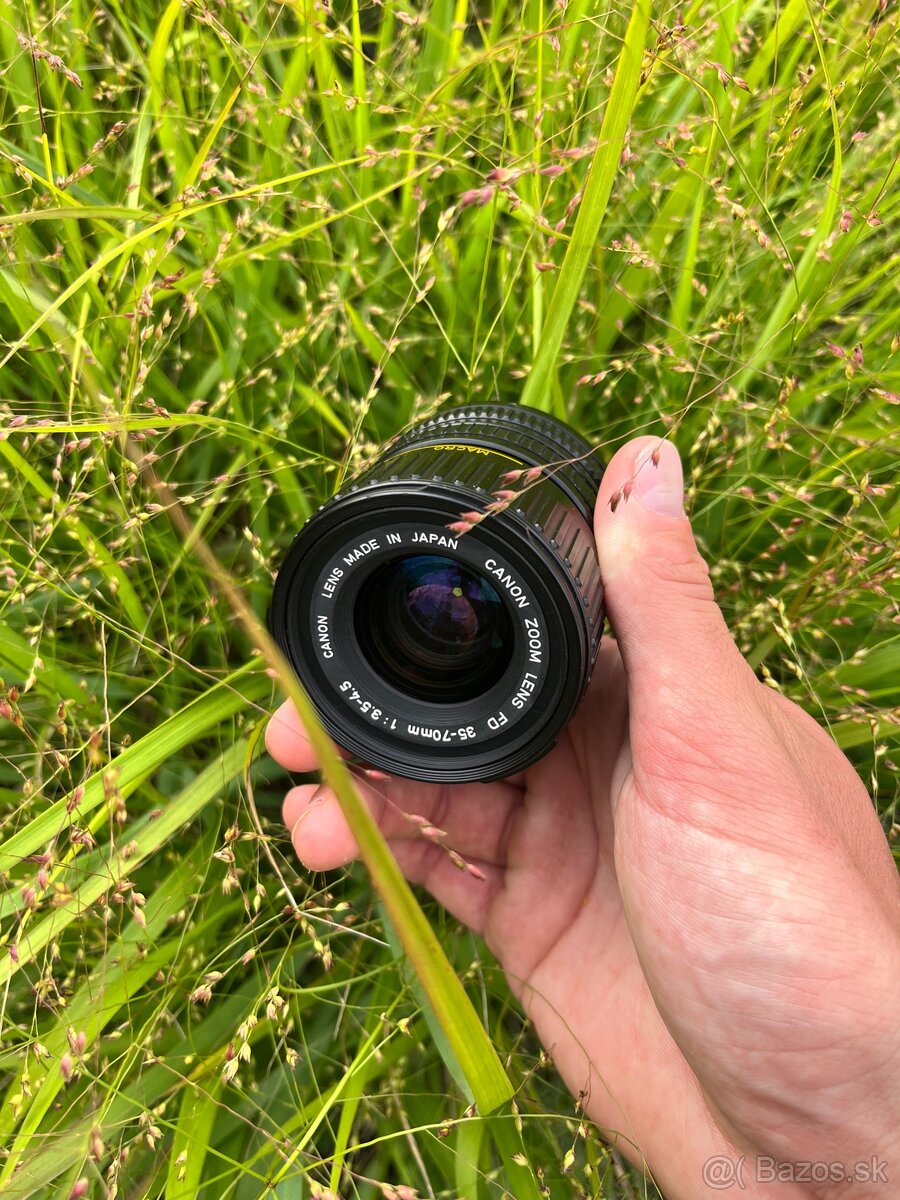 Canon A-1 + FD 35-70mm - 4