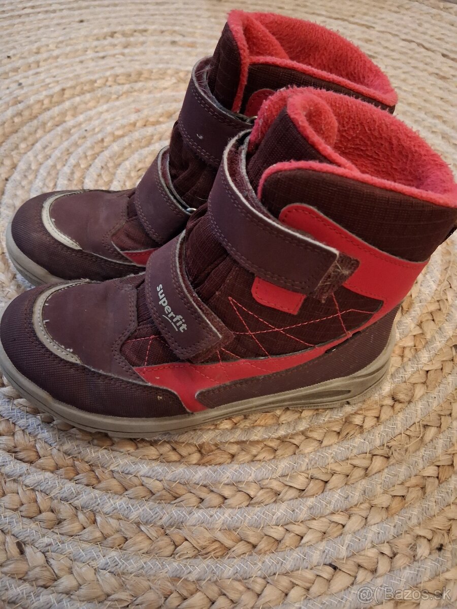 Zimne gore tex dievcenske topanky Super fit, velkost 31 - 4