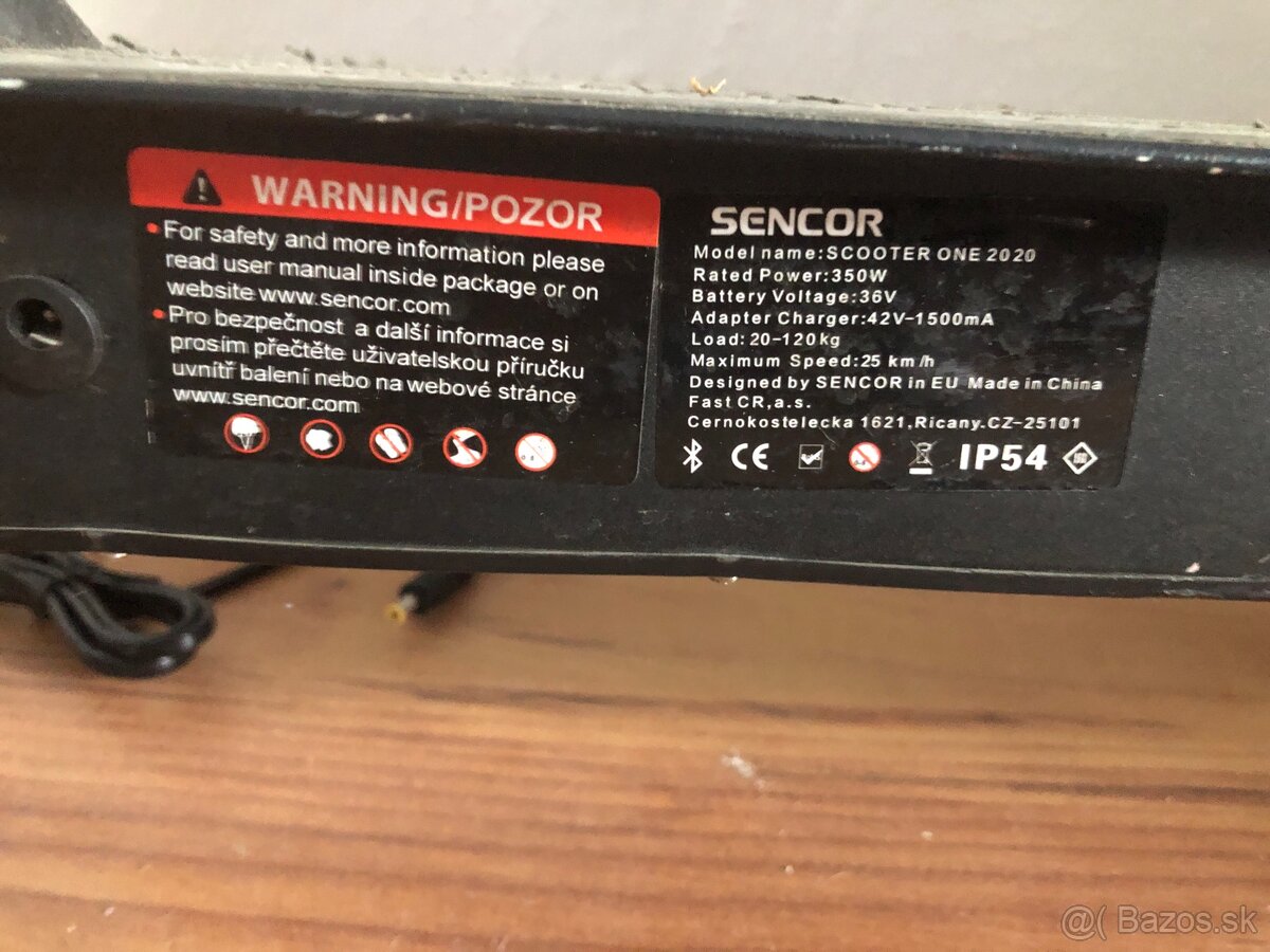 Sencor Scooter One 2020 - 4