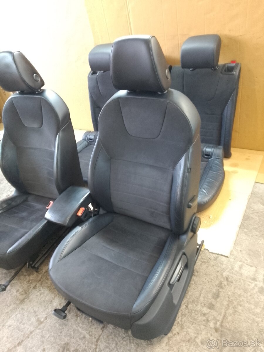 sedačky Octavia 3 - čierna ALCANTARA - 4