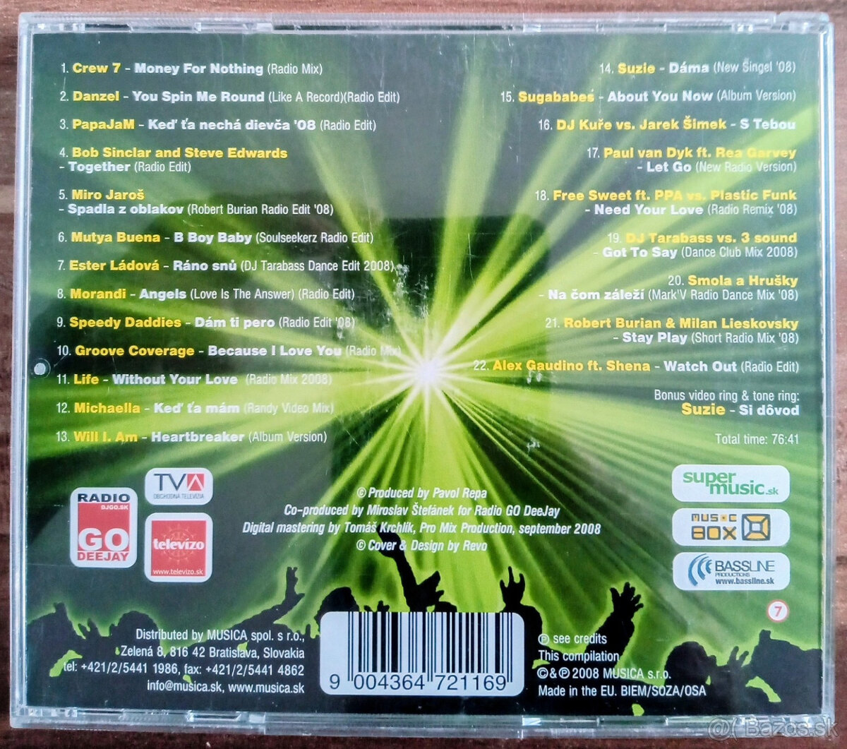 Predám originálne CD - výberovky tanečnej hudby - 4