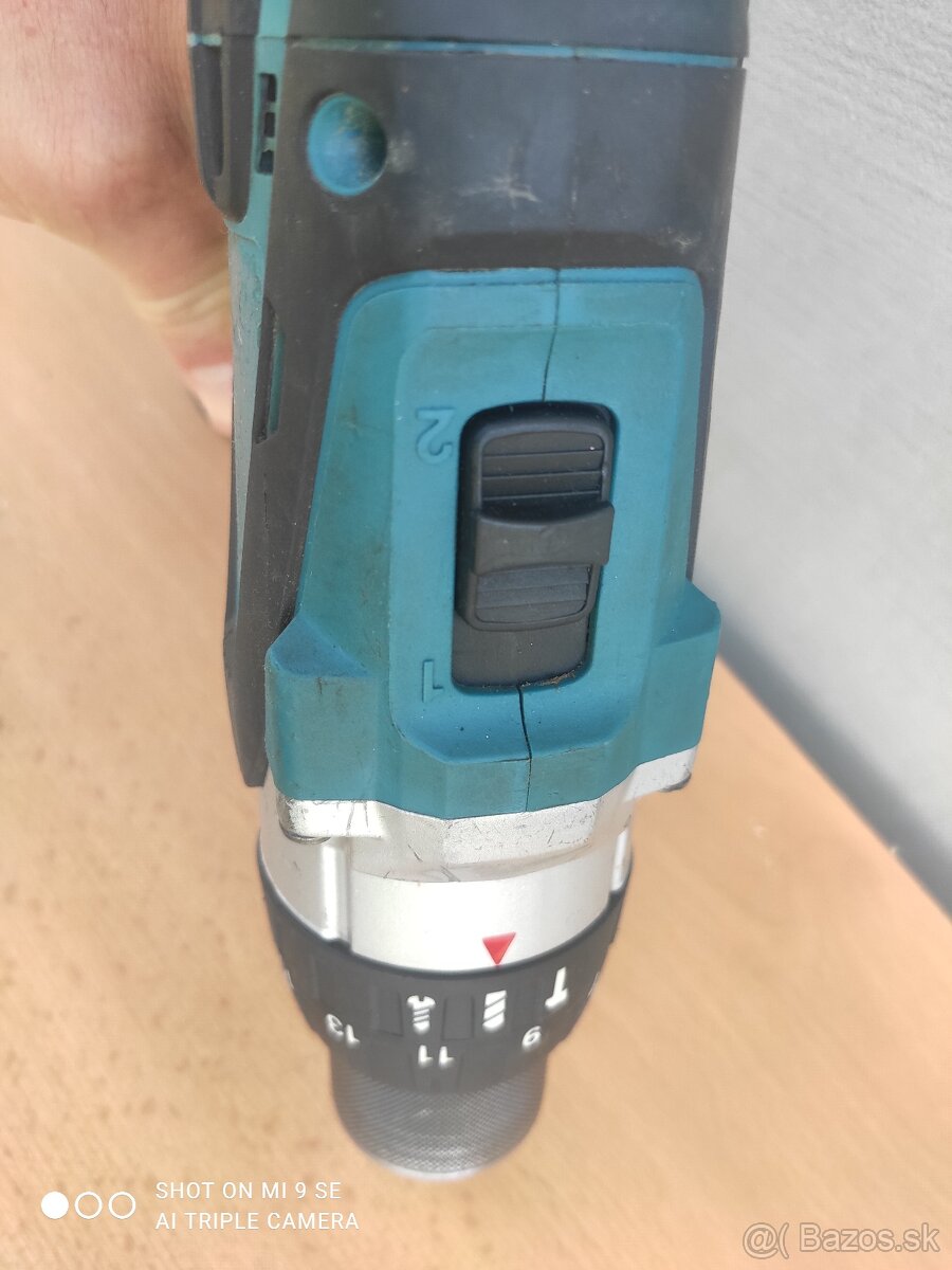 Makita vŕtací skrutkovač s príklepom - 4