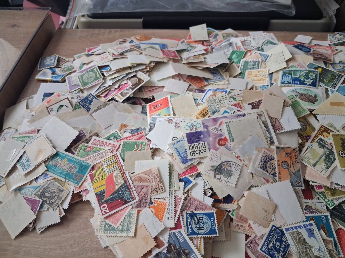 Známky mix 0,500kg 1 - 4