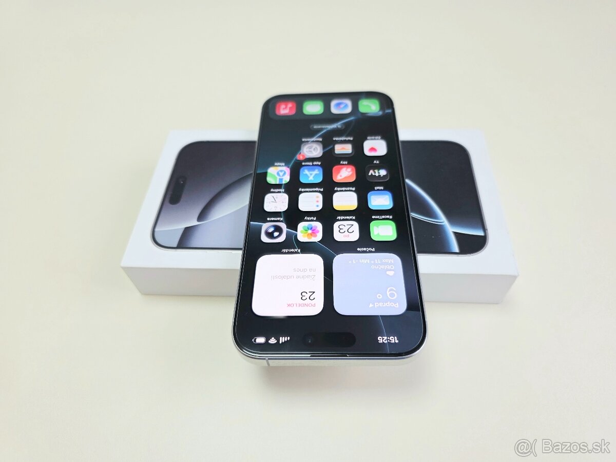 Apple iPhone 16 Pro Max 256GB WHITE ,Záruka - 4