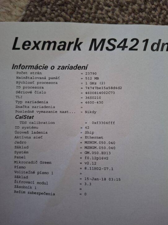 Tlačiareň Lexmark MS421dn - 4