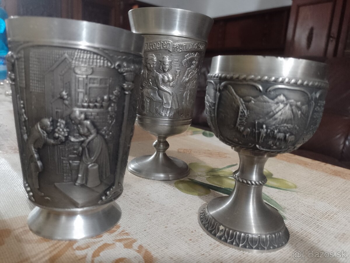 Cínové poháre - 4