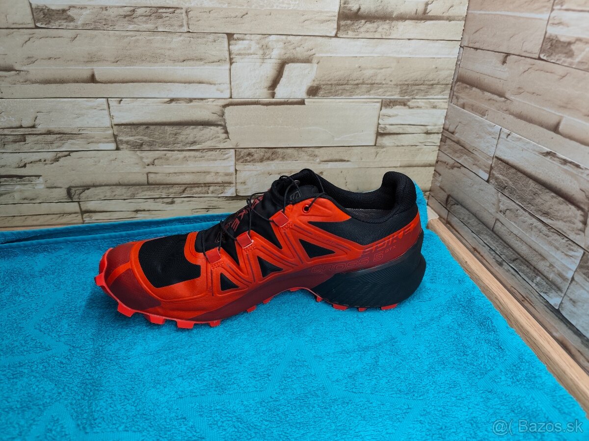Salomon 46 - pánske gore-tex trailové topánky - 4