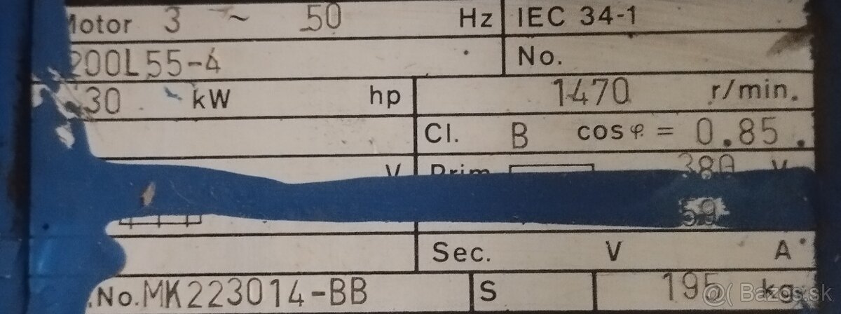 elektromotor 30kW - 4