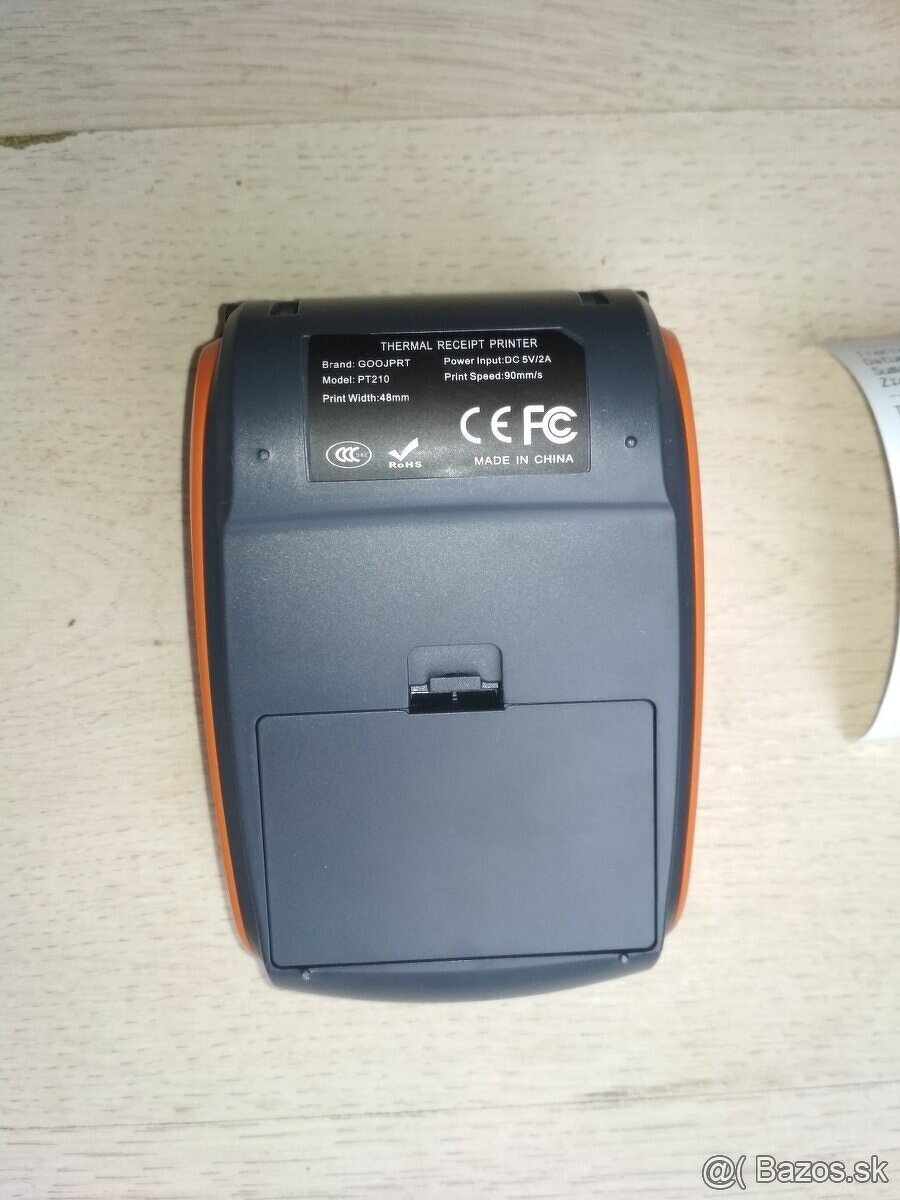 Prenosná termotlačiareň na bločky - 4