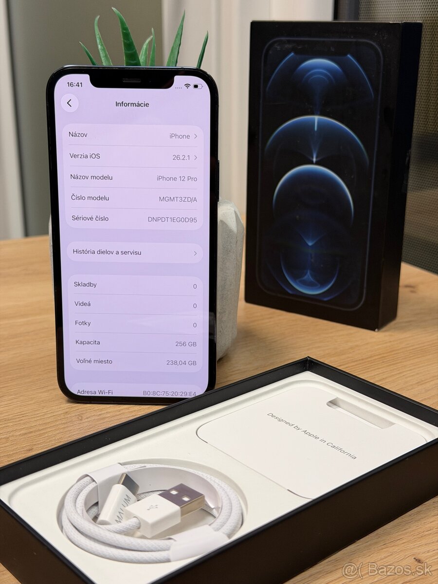 Apple iPhone 12 Pro 256GB - ZÁRUKA / NOVÁ BATÉRIA - 4