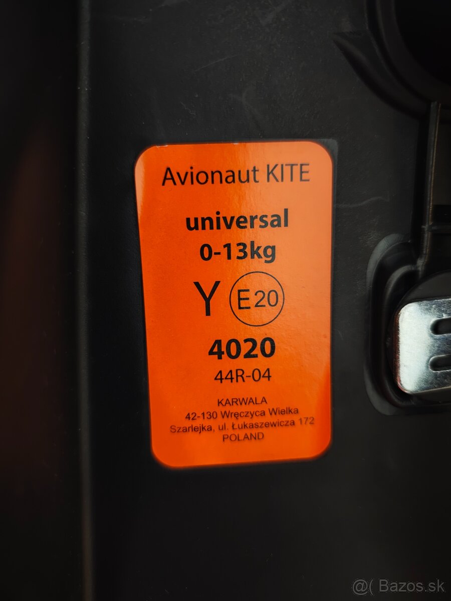 Predám detskú autosedačku + 2x základňu Isofix - 4