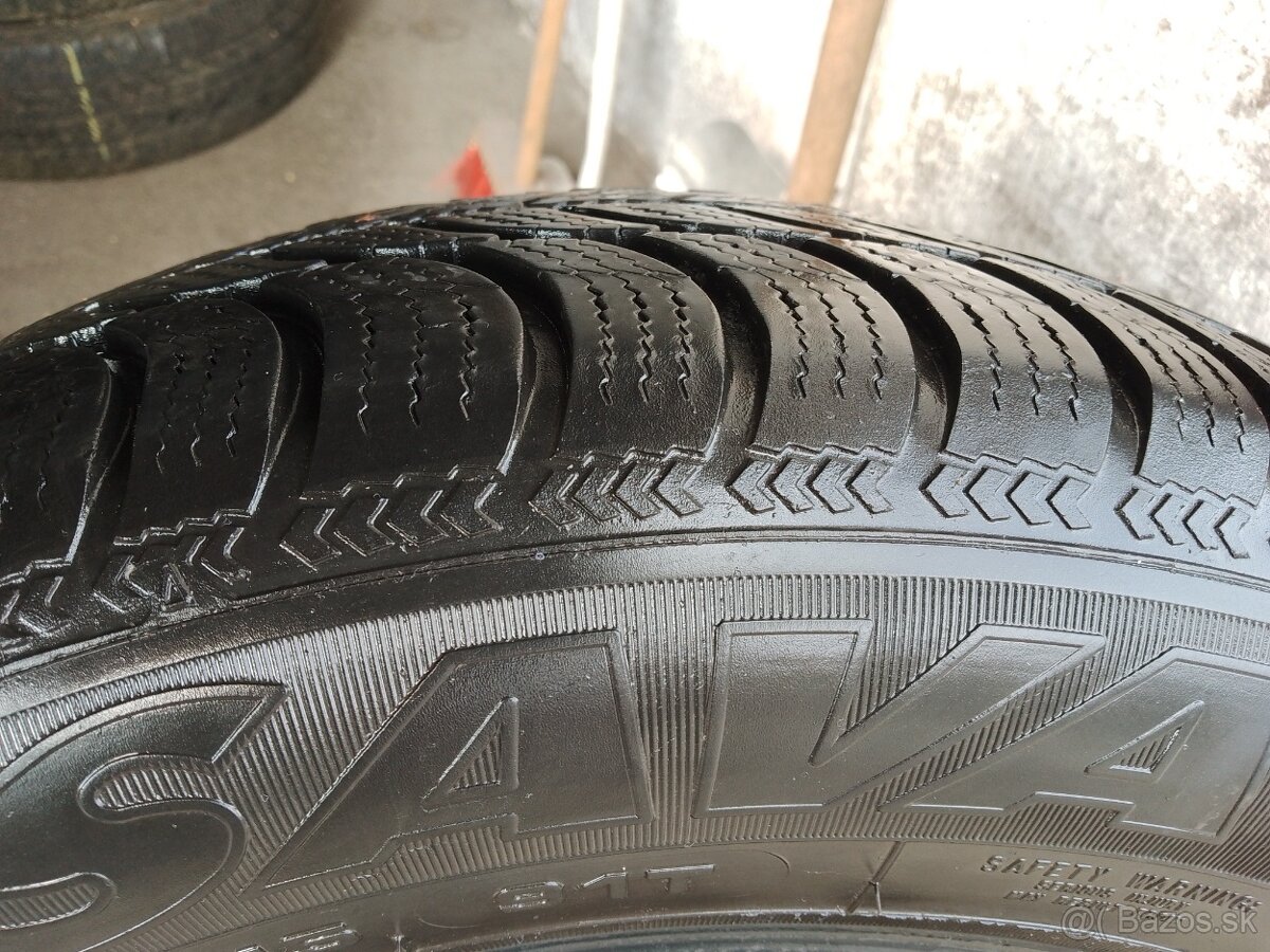 2x zimné pneumatiky 195/65 r15 - 4