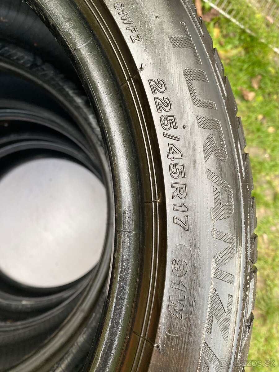 225/45 r17 letné BRIDGESTONE 91W - 4