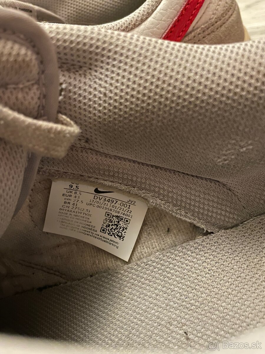 Nike Dunk Low Light Iron Ore Red Blue - 4