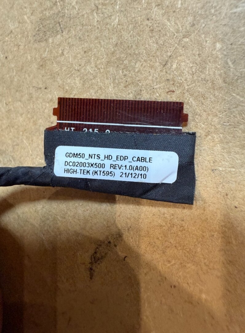 LVDS LCD kabel pre notebook dell inspiron alebo vostro. - 4