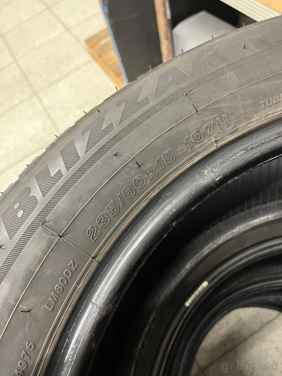Zimné pneu Bridgestone 235/60 R18 - 4
