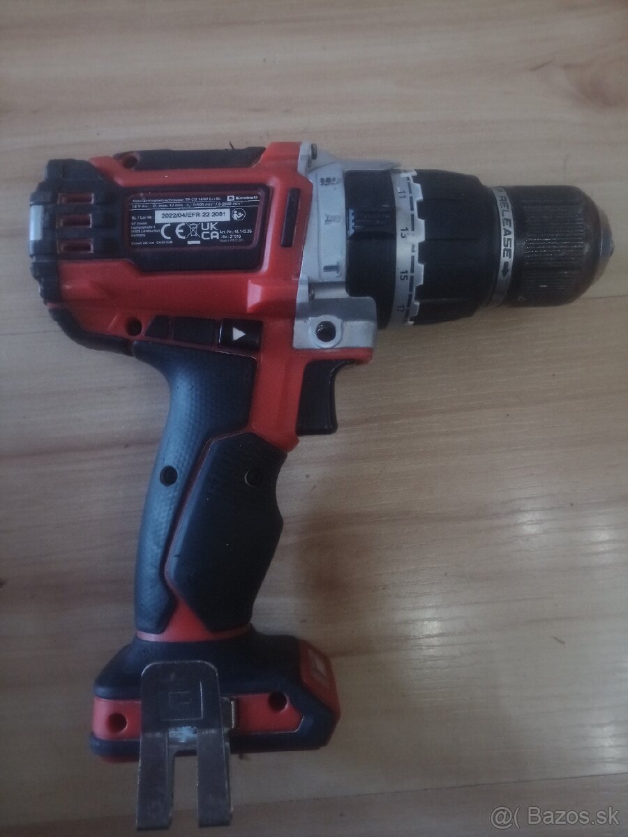 Einhell akumulátorová priklepová vŕtačka 18V - 4