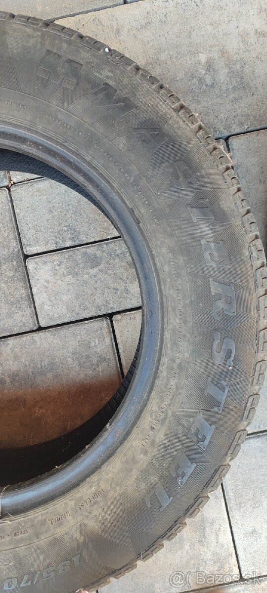 Predám pneu 185/70 R14 - 4