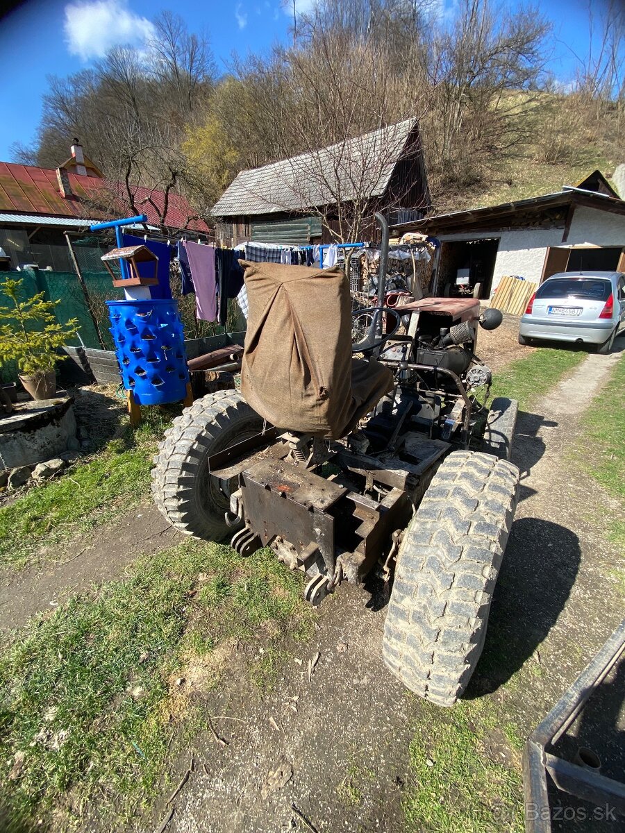 Predám malotraktor domácej výroby - 4