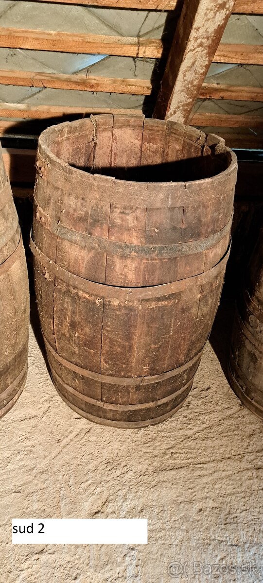 Predám drevený sud - 4
