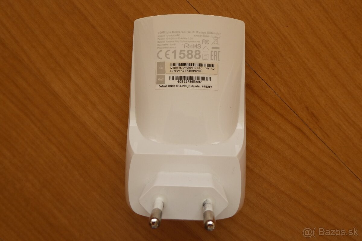 ZOSILŇOVAČ WI-FI, TP - LINK TL-WA854RE - 4