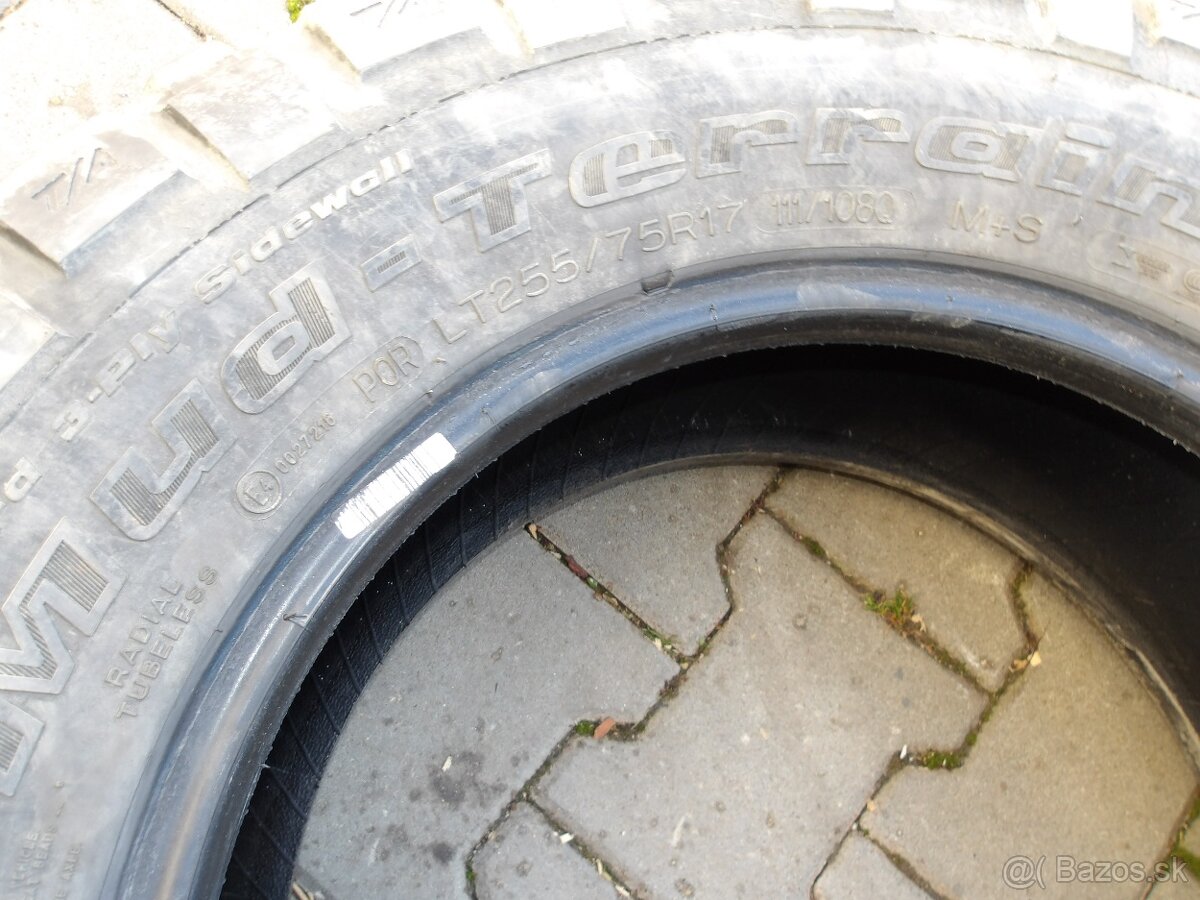 bf goodrich 255/75r17 off road