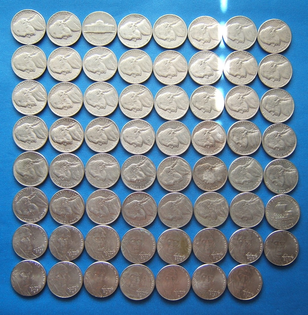 mince USA - 25, 10 a 5 cents - sady a kusovky - 4