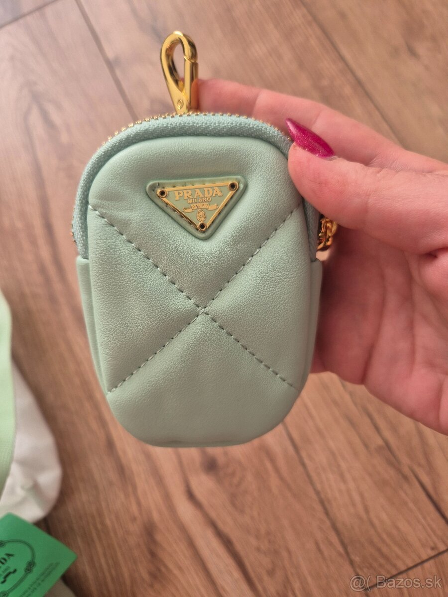 Nova kabelka crossbody PRADA green - 4