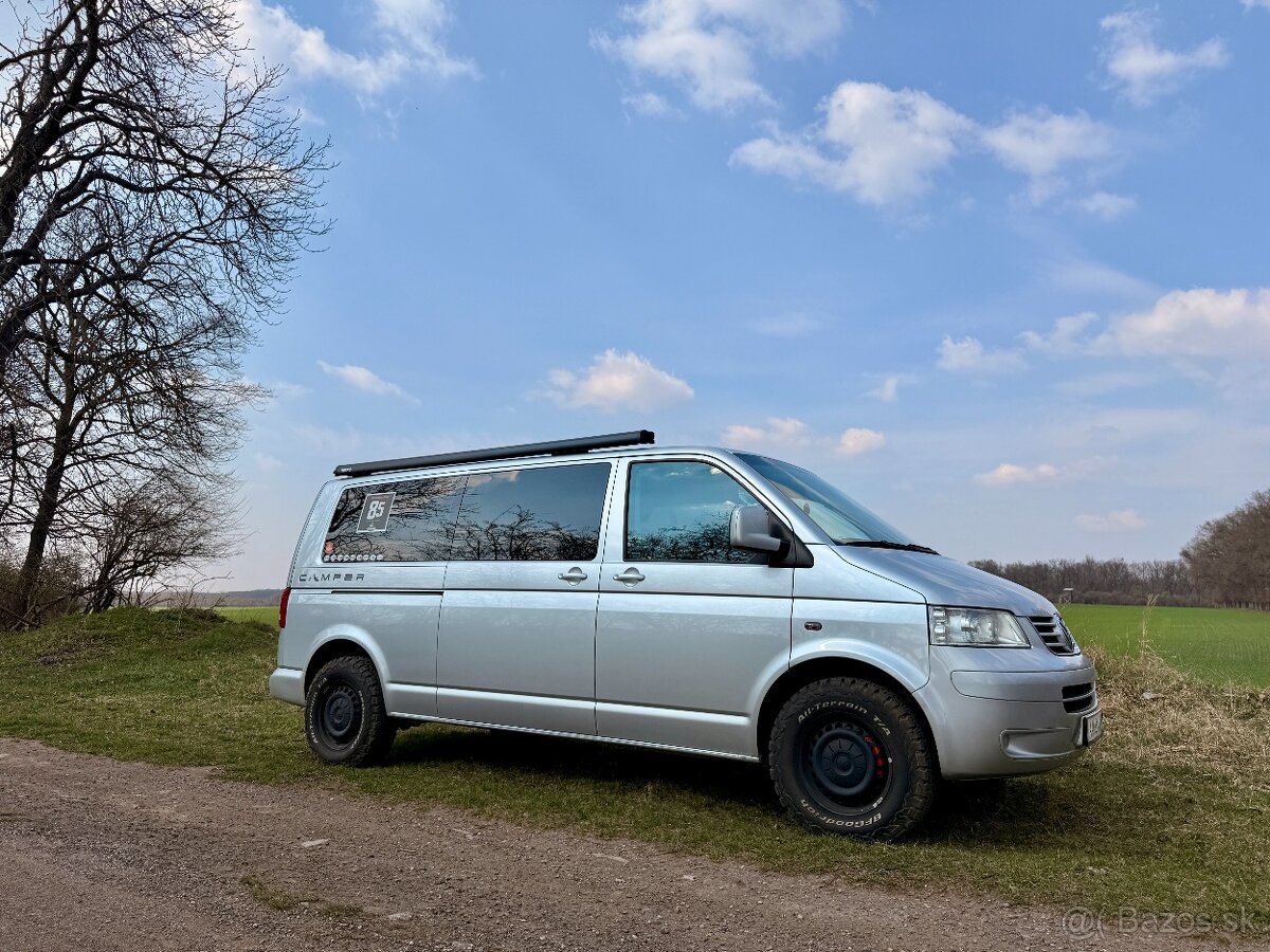 VW T5 Caravelle 1,9TDI, manuál Camper - 4