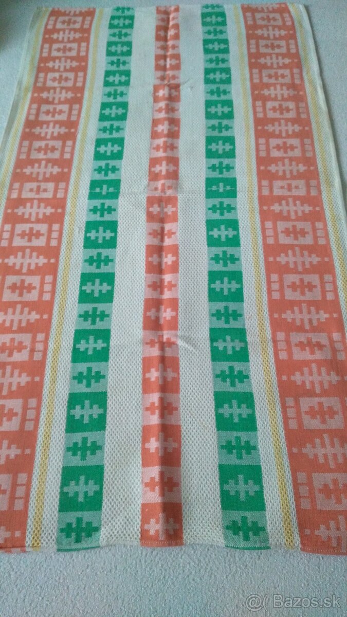 Predám utierky, uteráky,obrusy MOTOKOV,poháre,BEBE miska - 4