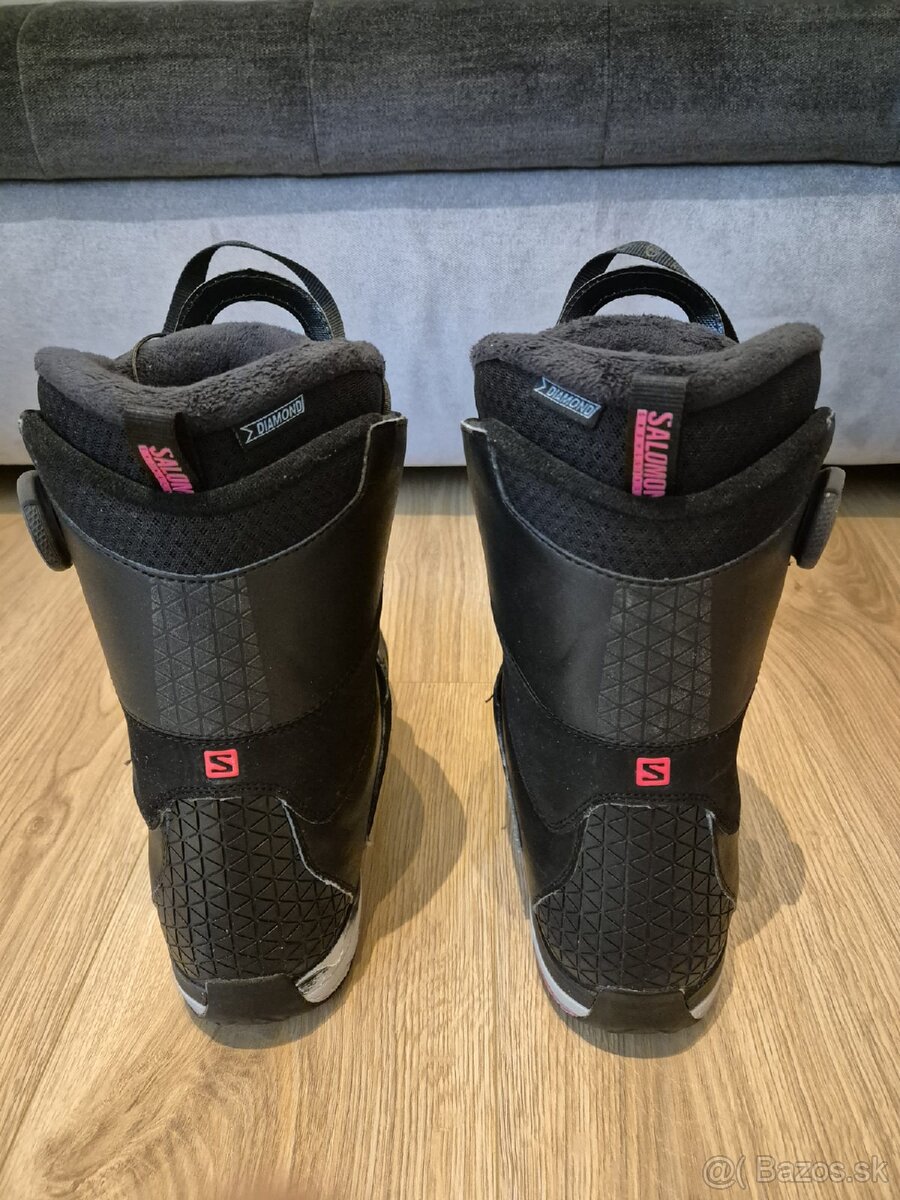 Dámske snowboardové boty 39 EU, 25 cm - 4