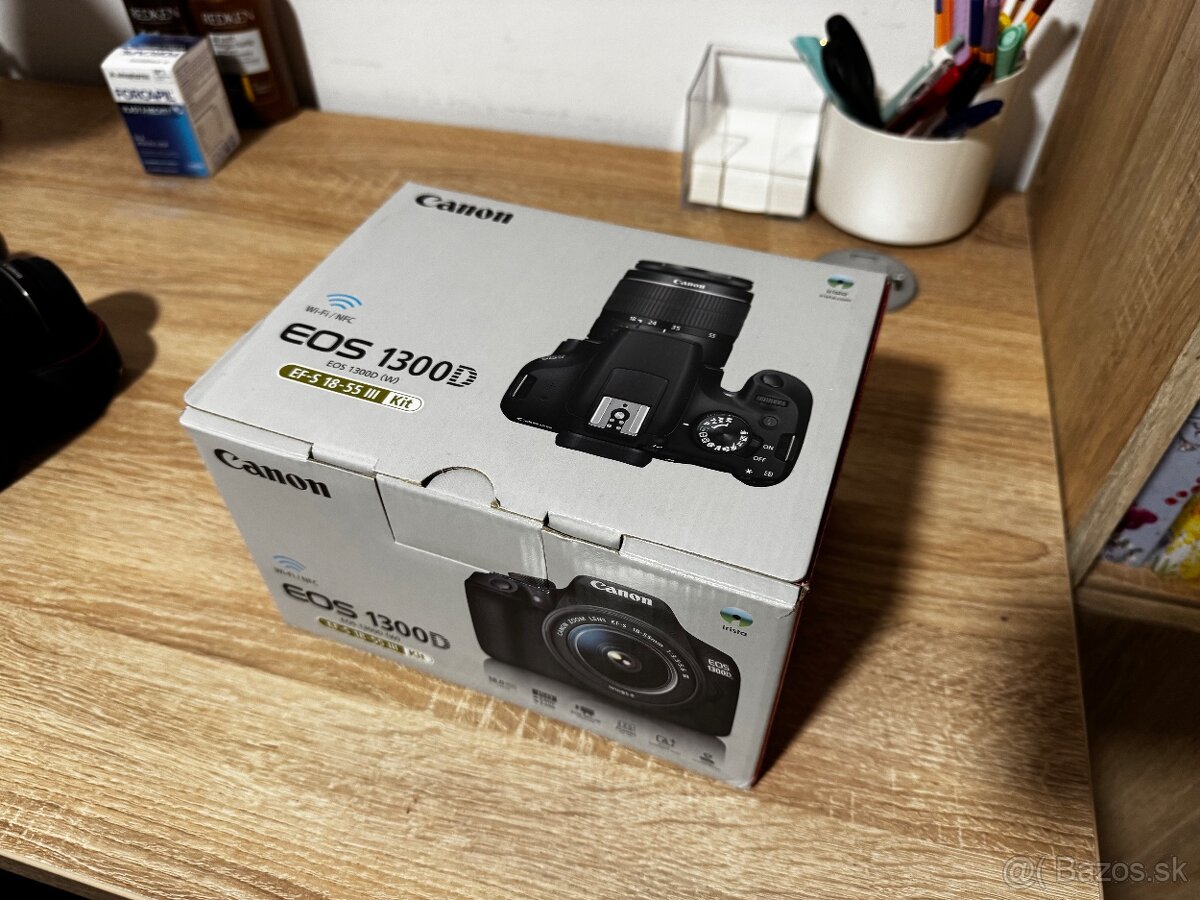 Zrkadlovka CANON EOS 1300D telo + objektív - 4