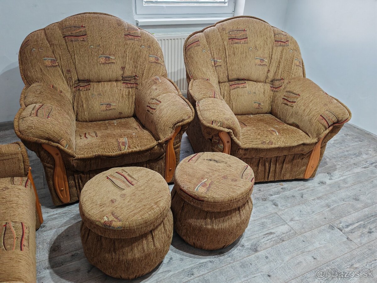 Gauč - gaučová súprava - 4