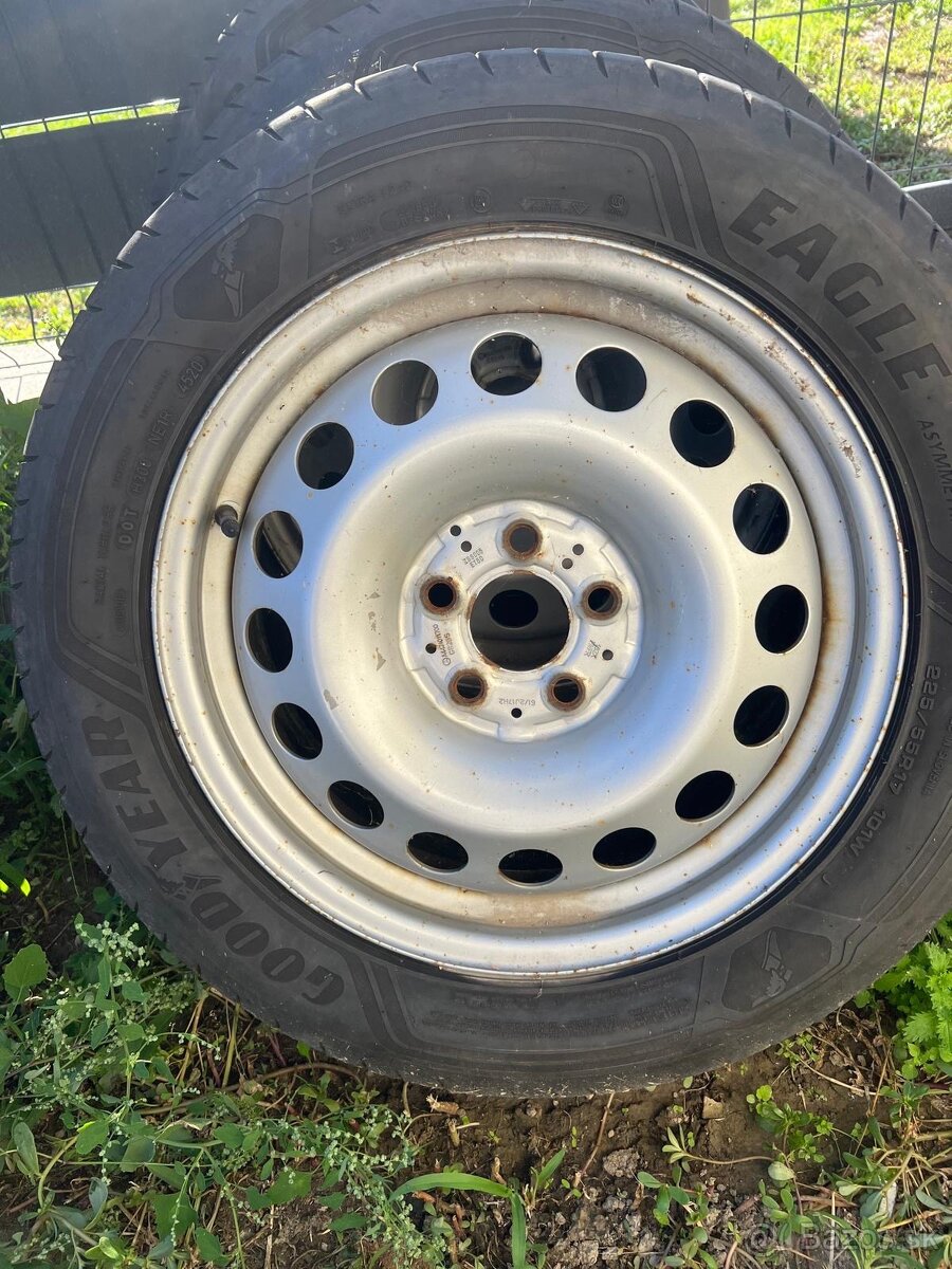 Disk plus pneu na mercedes - 4