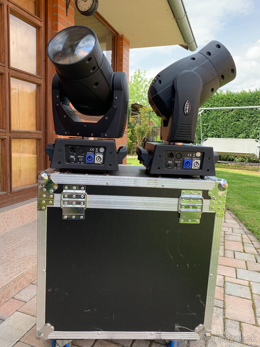 Predám otočné hlavy :2x 120W LED Bea - 4