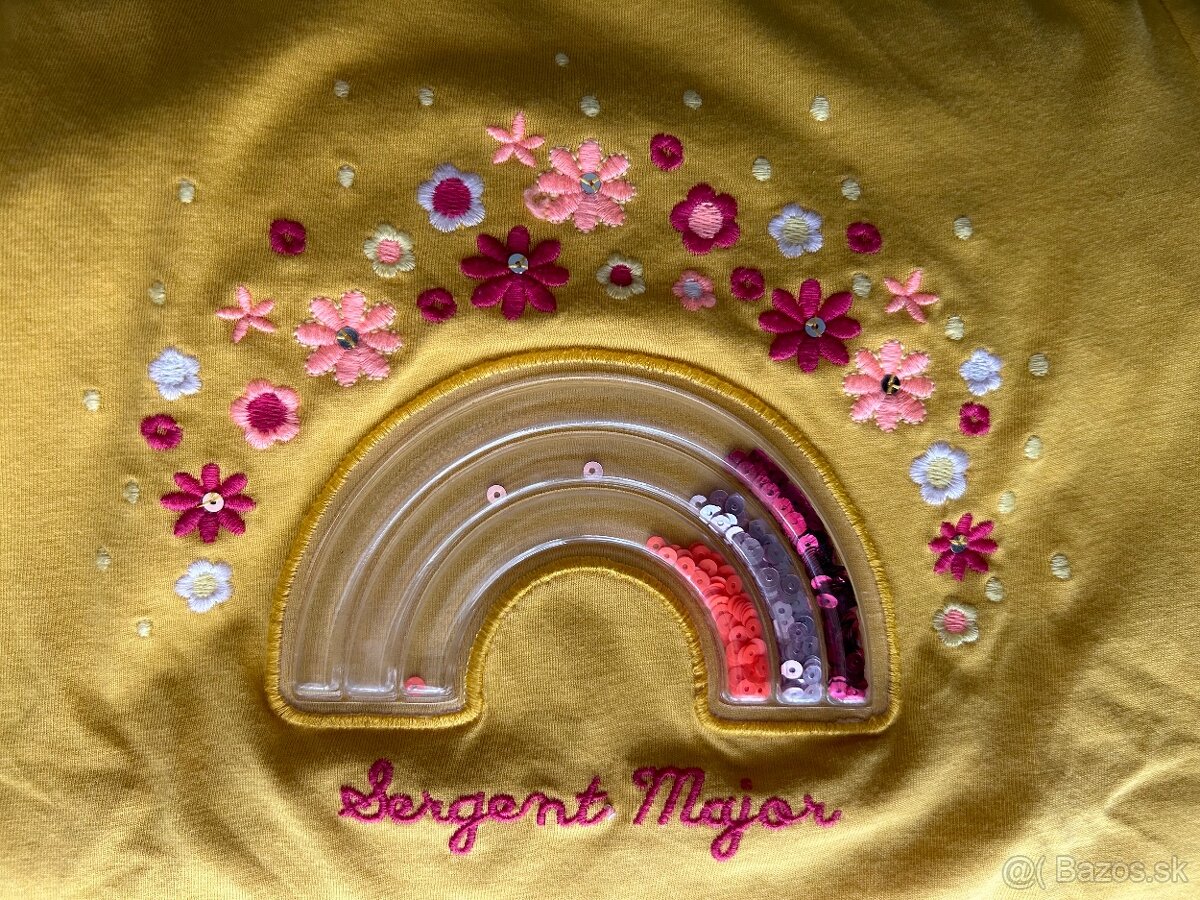 Dievčenské letné tričko veľ. 146 - 4