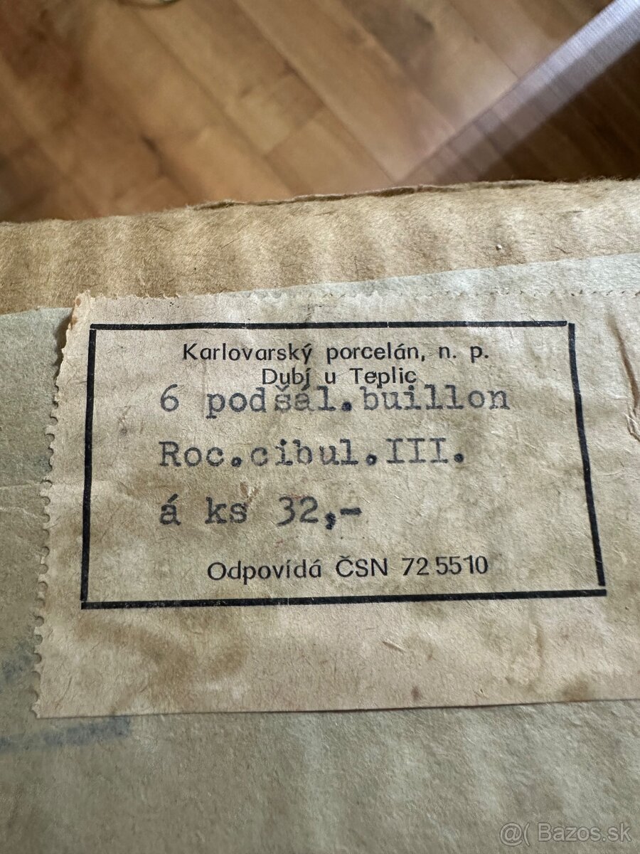 Cibulák taniere / podšálky - 4