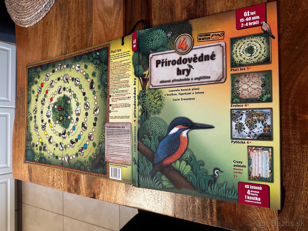 Spoločenská hra - 4 přírodovědné hry - 4