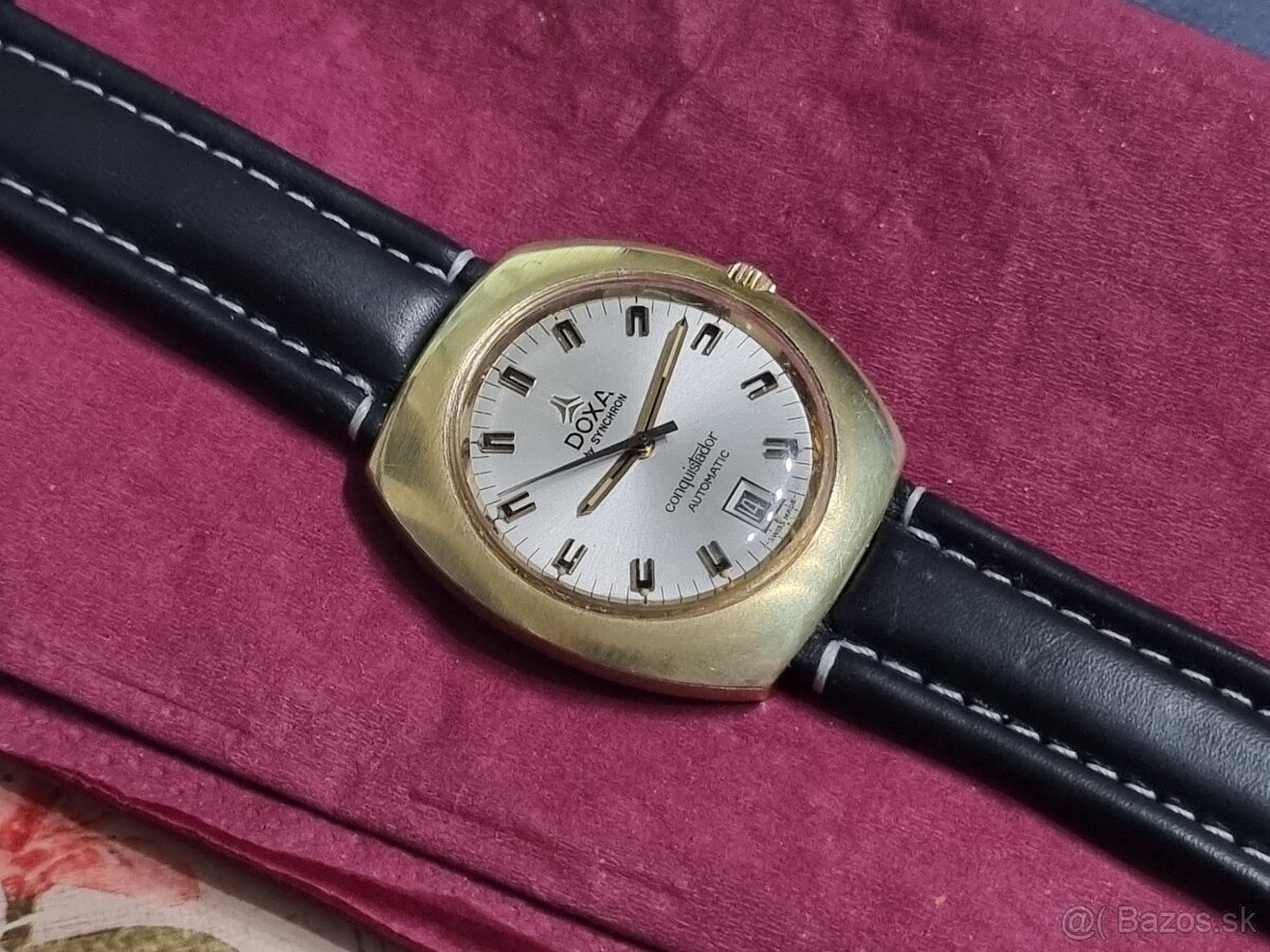 Náramkové hodinky,Doxa automat. - 4