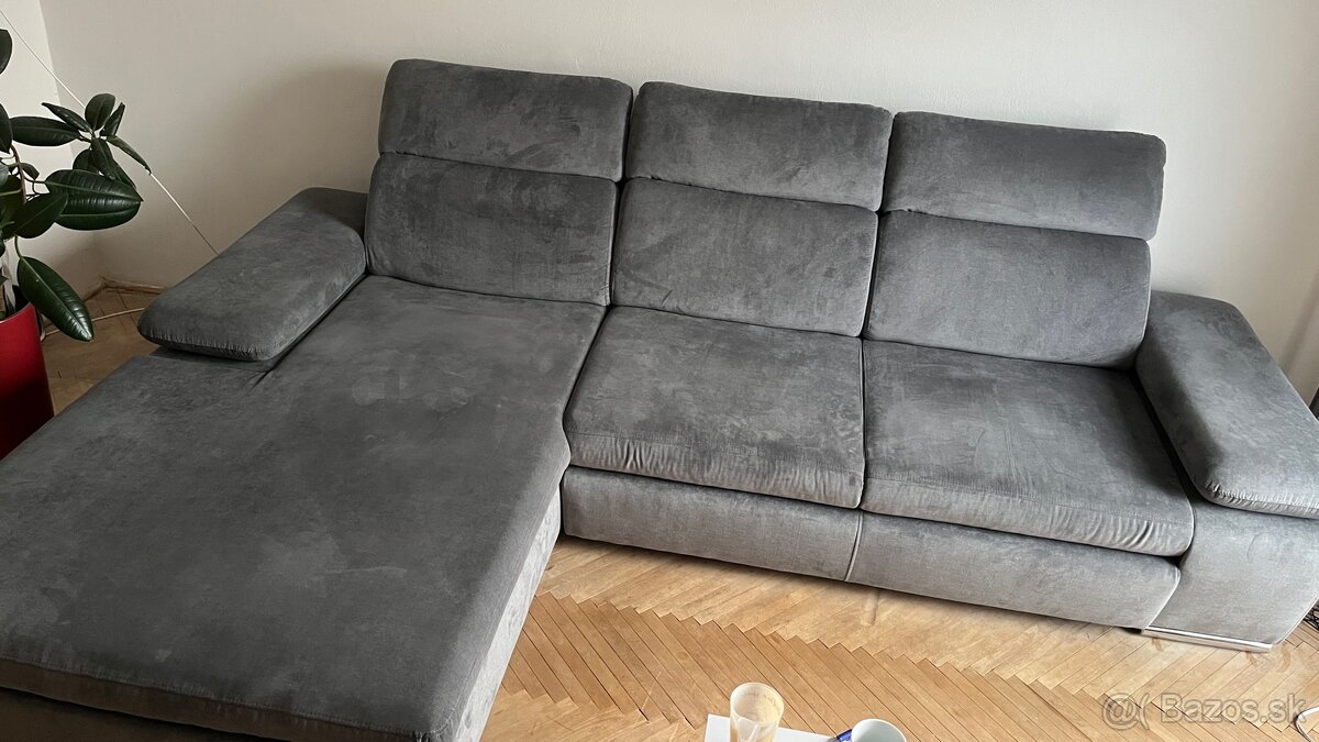 Rohový gauč rozkladací - 4