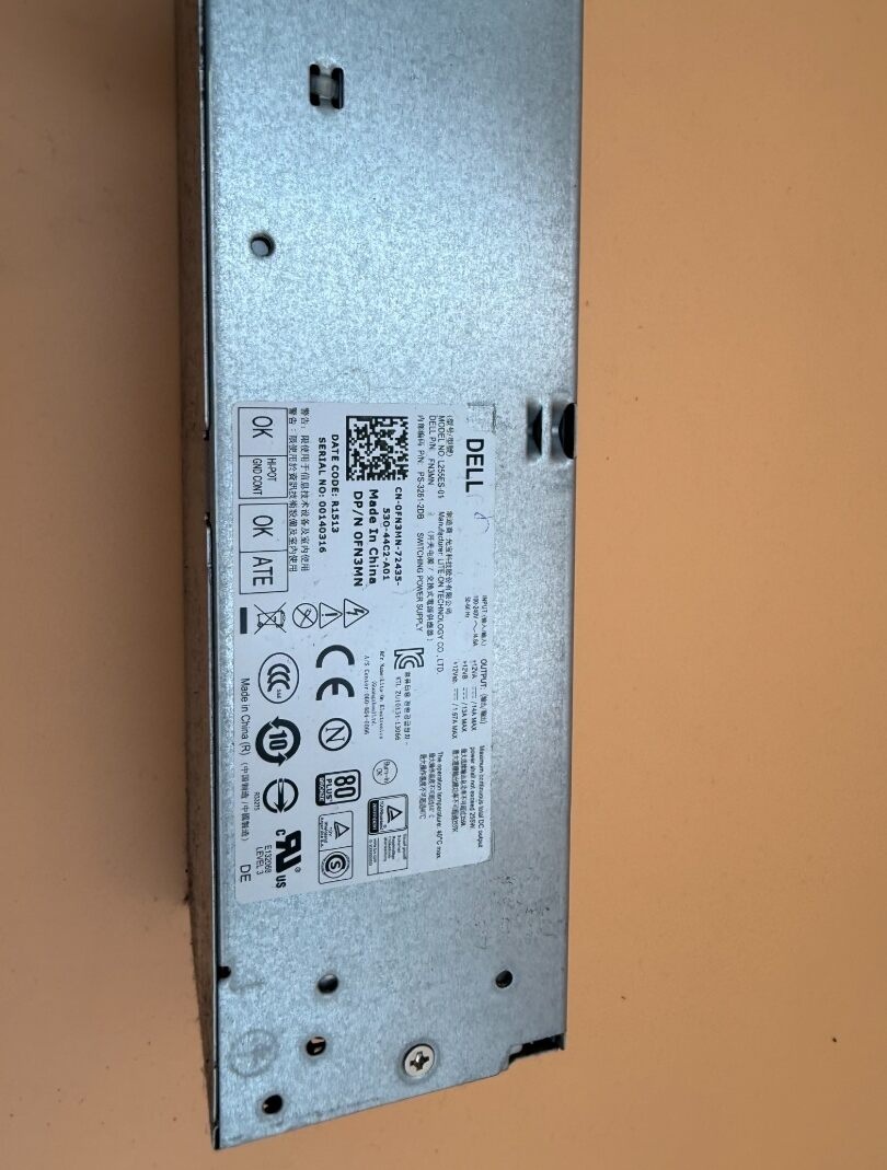 Dell zdroj L255ES-01 255W OptiPlex N3F3M - 4