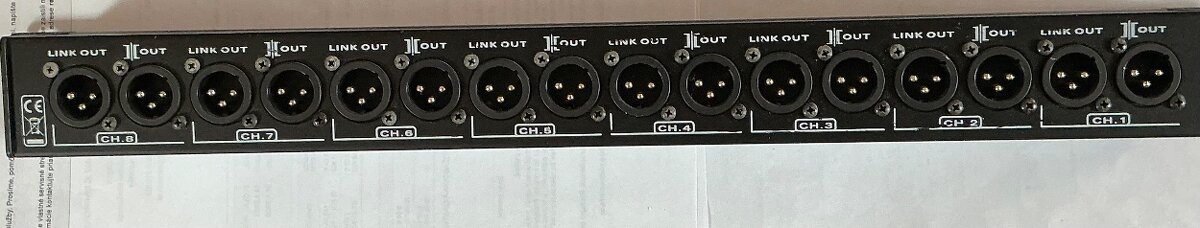 Splitter the t.rack 8channels - 4