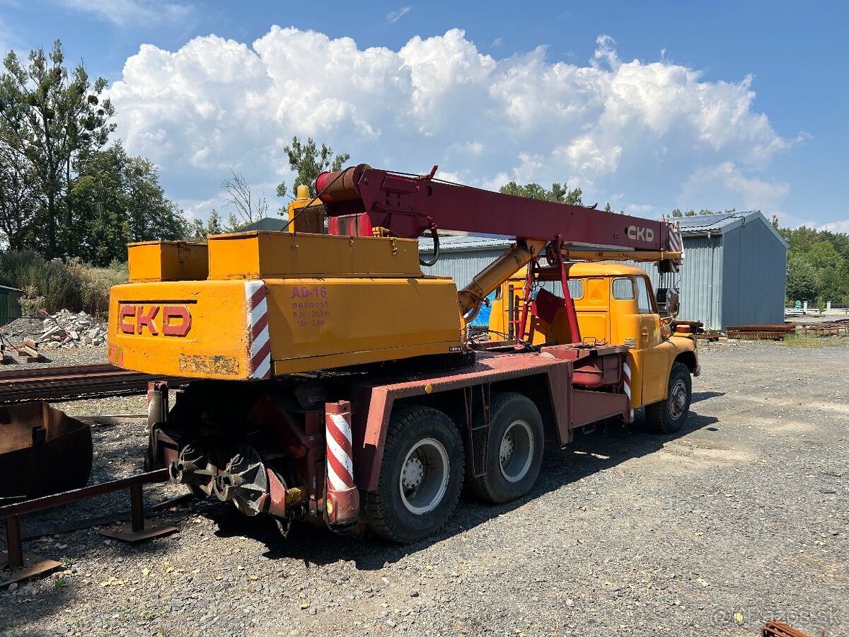 Autojeřáb TATRA T148 AD160 6x6 - 4