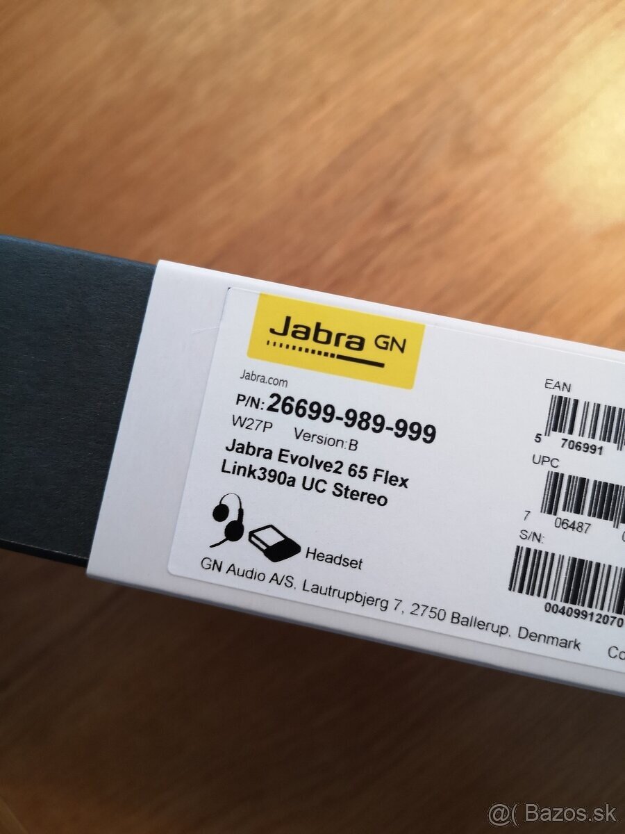Nové Jabra Evolve2 65 Flex, Link390a UC - 4