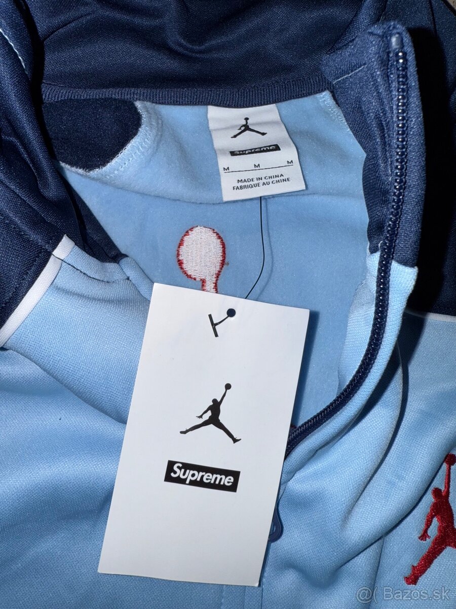 Jordan x supreme modrá suprava - 4