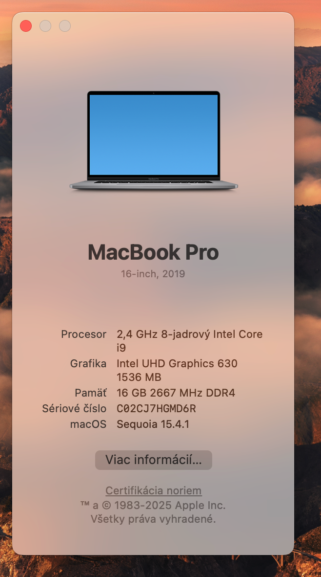 Apple MacBook PRO 16" - 4
