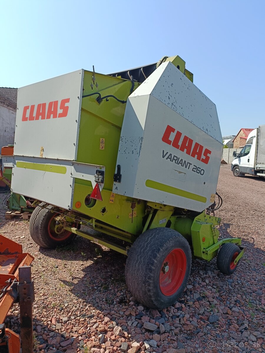 2005 CLAAS VARIANT 260 balikovač, sietka, rotor - 4