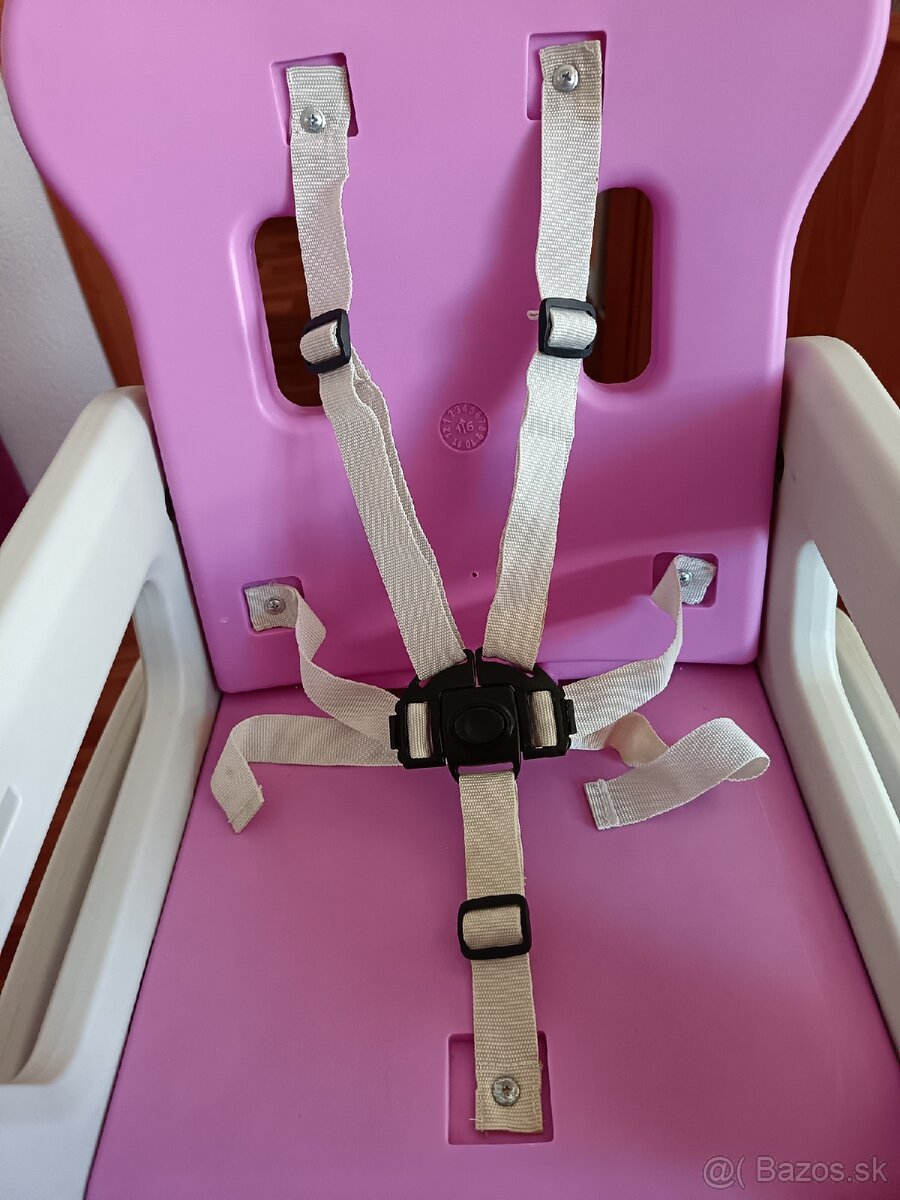 Detská jedálenská stolička 3v1 - 4