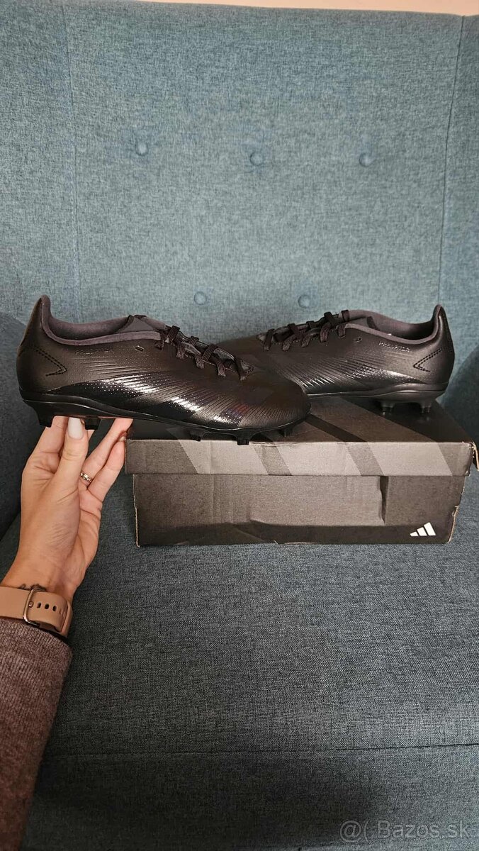 Kopačky Adidas Predator League (Čierne) - 4