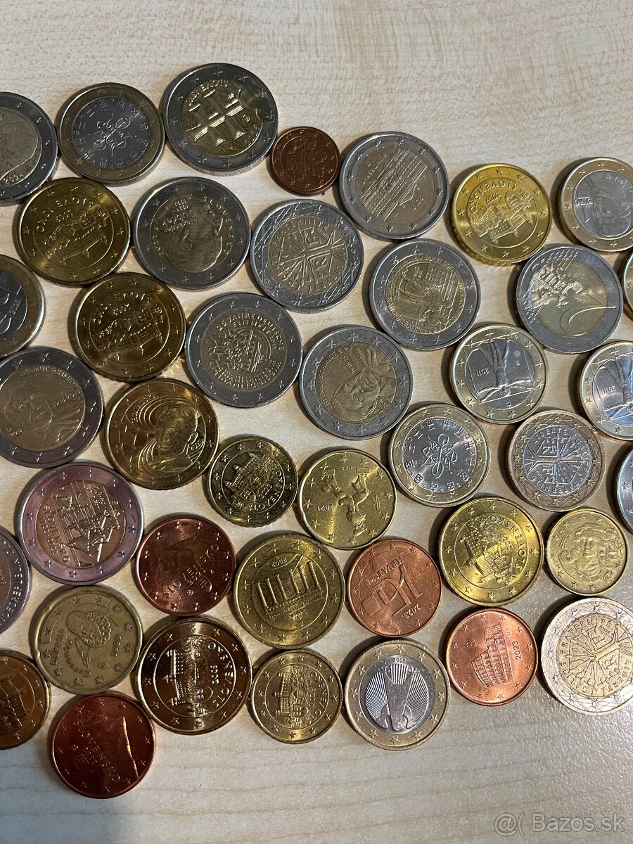 Eurové mince - 4